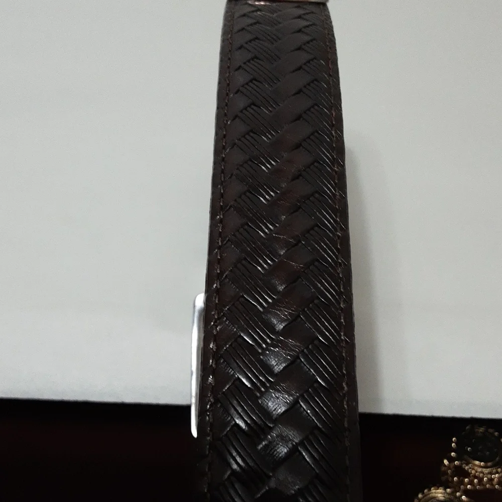 Brighton Women's‎ Leather Textures Detail Belt